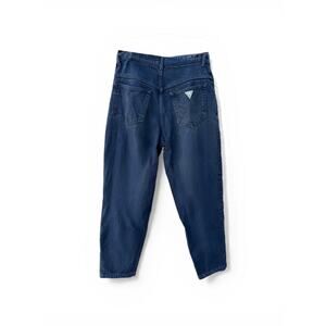 Guess Vintage High Rise Jeans Mens 32 Made in USA Tapered Leg